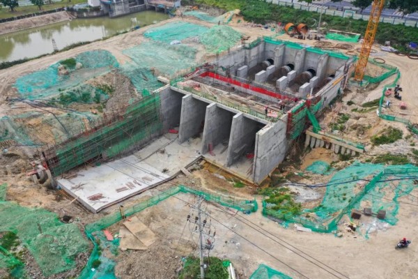 津市市澇區治理新洲泵站更新改造工程